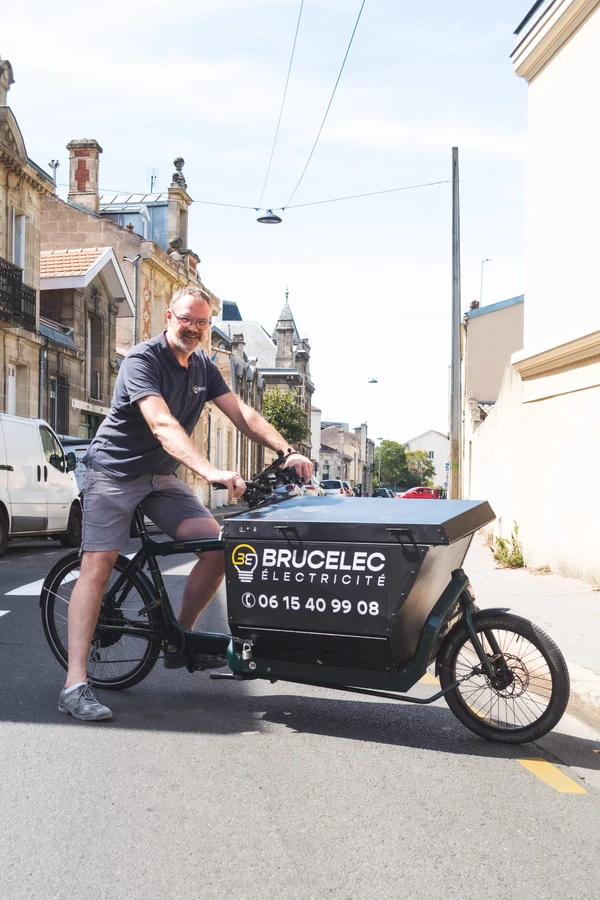 Vélo cargo BRUCELEC
