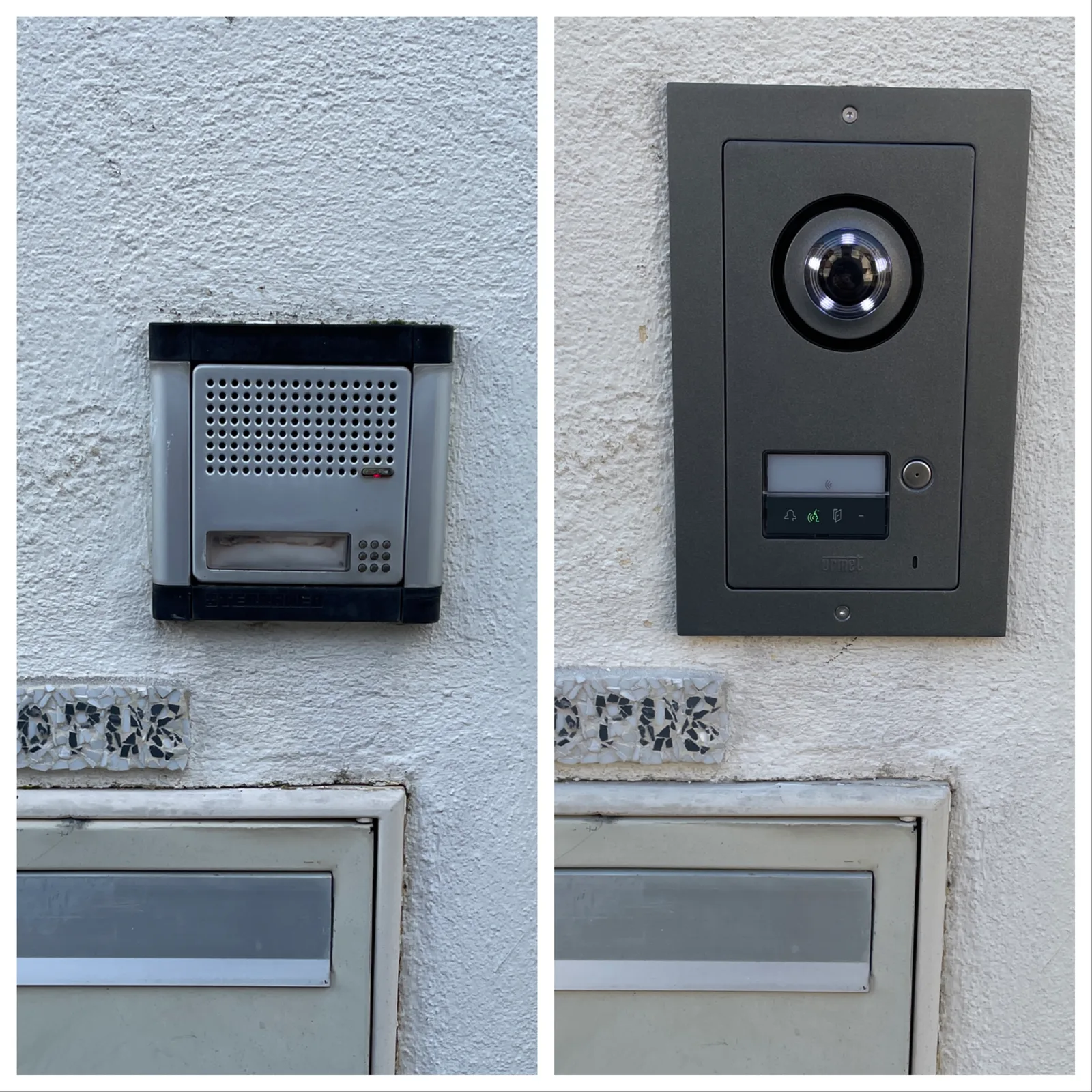 Visiophone porte entree