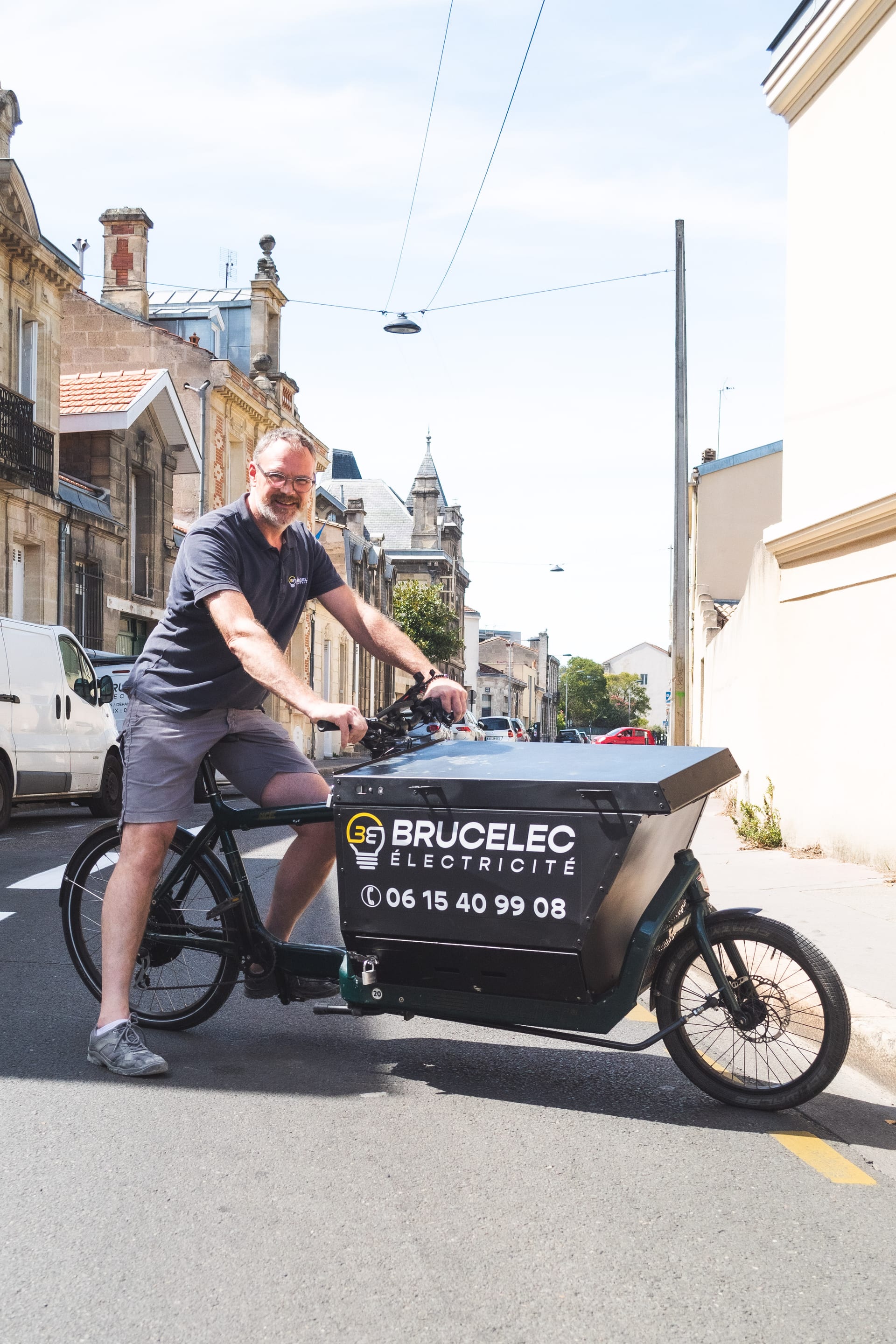 Vélo cargo BRUCELEC